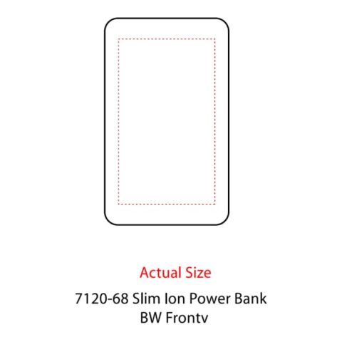 Slim Ion 2,500 mAh Power Bank White | No Imprint | not available | not available