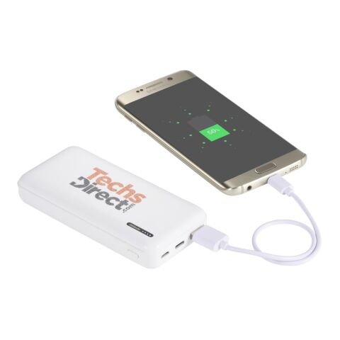 Zodiac High Density 10000 mAh Power Bank White | No Imprint | not available | not available