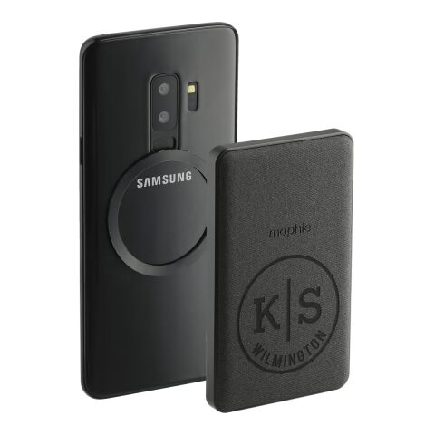 mophie® Snap+ Mini 5000 mAh Wireless Power Bank Standard | Black | No Imprint | not available | not available