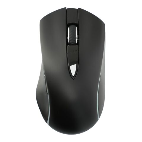 Light Up Logo Wireless Optical Mouse Standard | Black | No Imprint | not available | not available