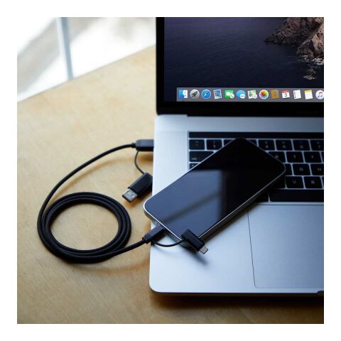 Boost 5-in-1 Long 65W PD Charging Cable Black | No Imprint | not available | not available