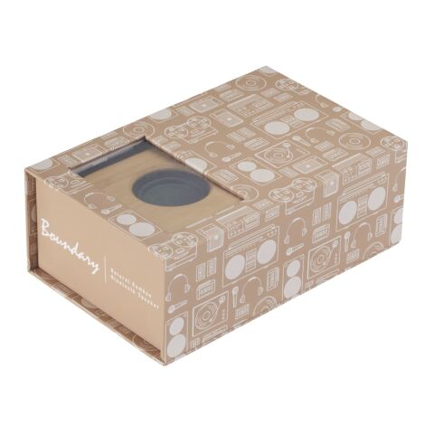 Boundary Natural Bamboo Bluetooth Speaker Standard | Natural | No Imprint | not available | not available