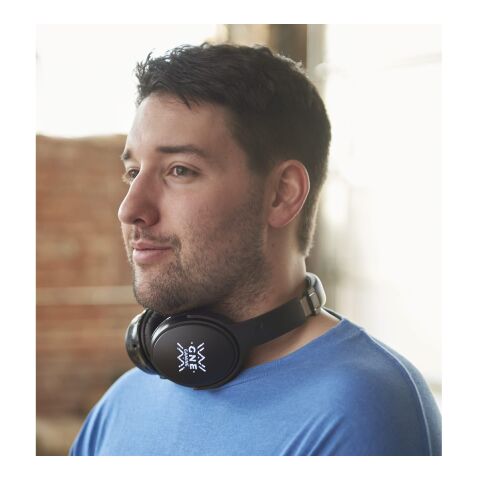 Light Up Logo Bluetooth Headphones Standard | Black | No Imprint | not available