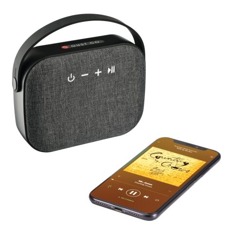 Woven Fabric Bluetooth Speaker Black | No Imprint | not available | not available