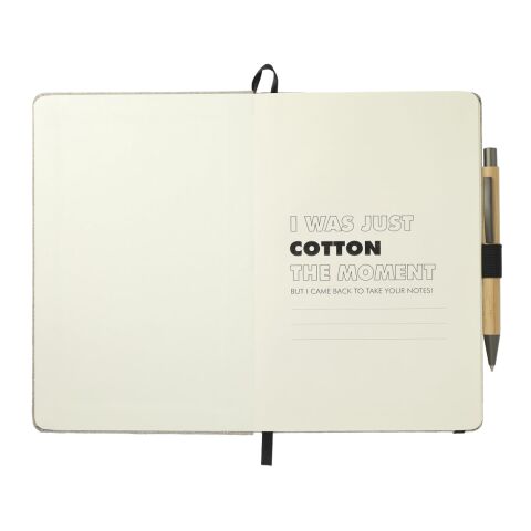 5.5&quot; x 8.5&quot; Recycled Cotton Bound JournalBook® Set Natural | No Imprint