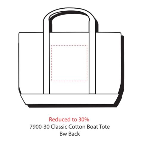 Baltic 18oz Cotton Canvas Boat Tote Transparent Royal Blue | No Imprint | not available | not available