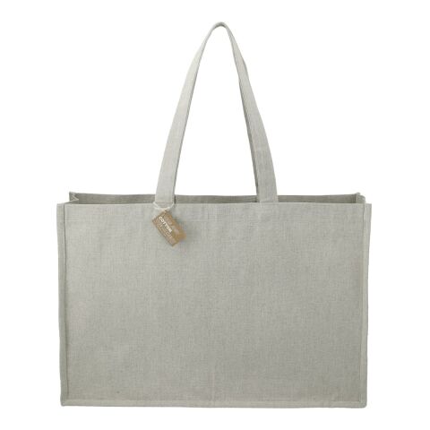 Repose 10oz Recycled Cotton Shoulder Tote Standard | Gray | No Imprint | not available | not available