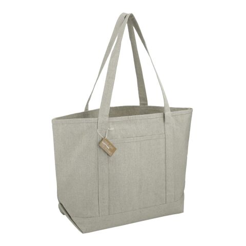 Repose 10oz Recycled Cotton Boat Tote Gray | No Imprint | not available | not available
