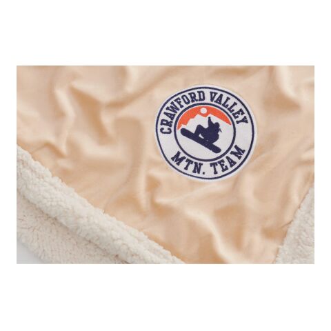 Field &amp; Co.® Cambridge Oversized Sherpa Blanket Tan | No Imprint | not available | not available