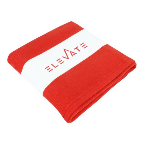 Microfiber Beach Towel Red with Black | No Imprint | not available | not available
