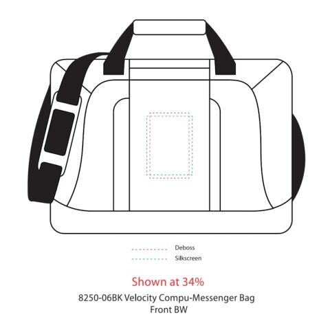 Velocity 17&quot; Computer Briefcase Black | No Imprint | not available | not available