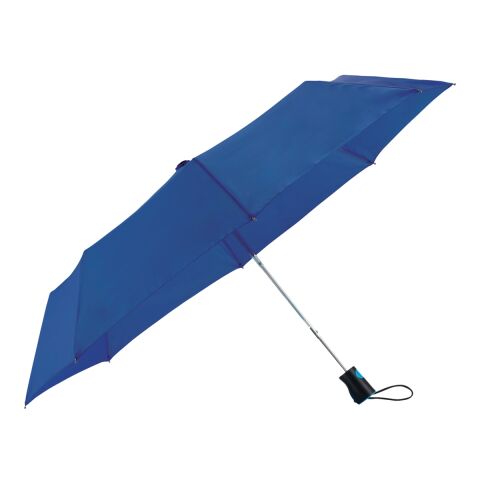 42" totes® 3 Section Auto Open Umbrella Blue