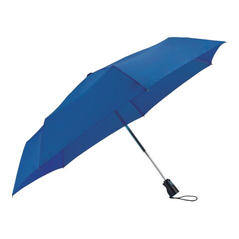 44&quot; totes® 3 Section Auto Open/Close Umbrella Blue | No Imprint | not available | not available