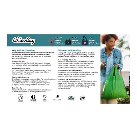 ChicoBag RePETe Tote w/Pouch Gray | No Imprint | not available | not available