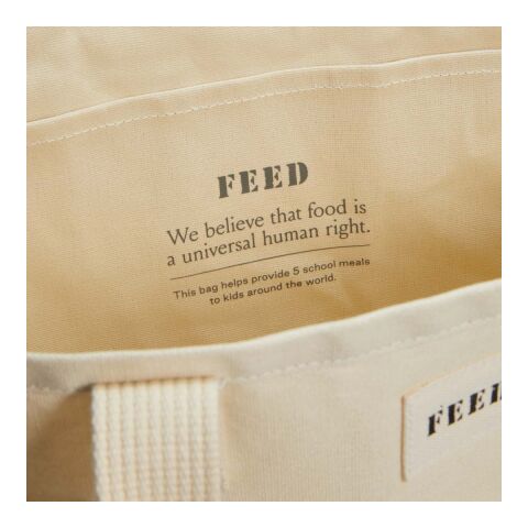 FEED Organic Cotton Weekend Tote Standard | Natural | No Imprint | not available | not available