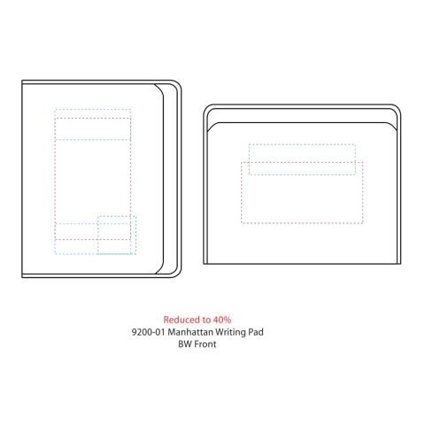 Manhattan Writing Pad Black | No Imprint | not available | not available