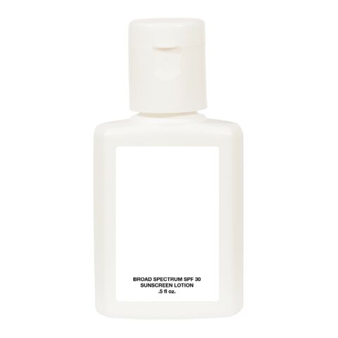 .5 Oz. SPF 30 Sunscreen White | No Imprint