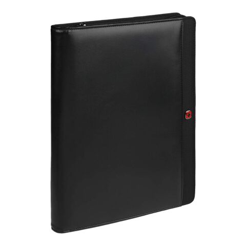 Wenger Recycled Tech Zippered Padfolio Black | No Imprint | not available | not available