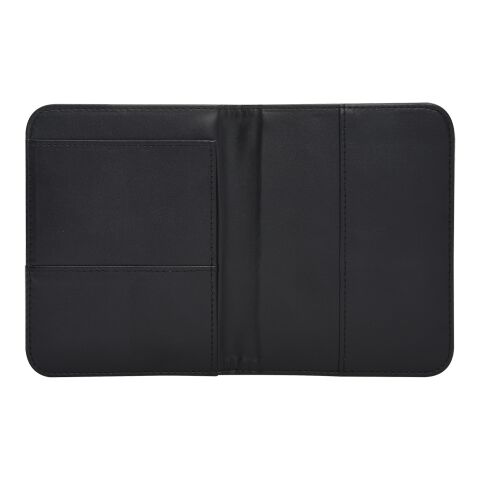 Midnight Camo Passport Holder Black | No Imprint