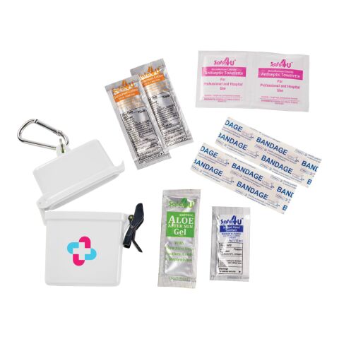Trek 8-Piece Waterproof First Aid Kit White | No Imprint | not available | not available