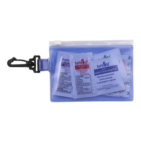 On The Go 12-Piece First Aid Pack Royal Blue | No Imprint | not available | not available