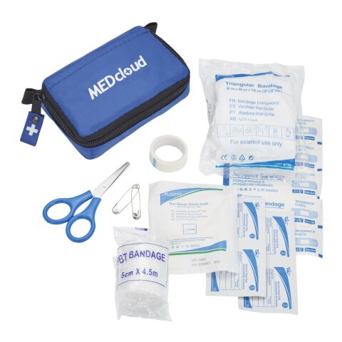 Bolt 20-Piece First Aid Kit Royal Blue | No Imprint | not available | not available