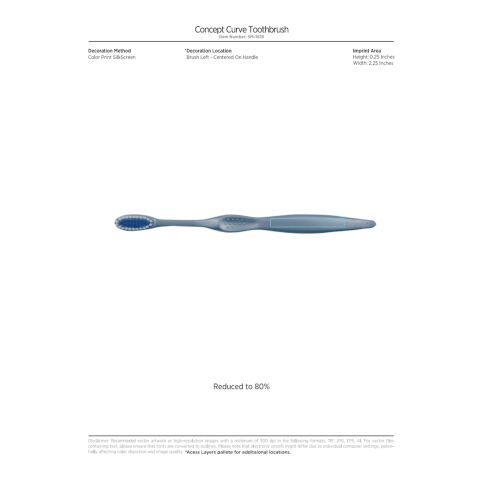 Concept Curve Toothbrush Lavender | No Imprint | not available | not available