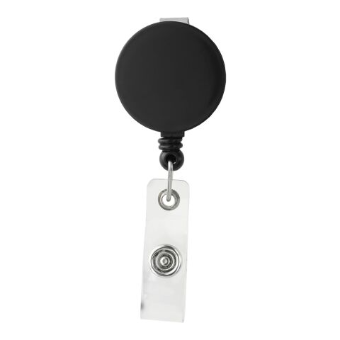 Round Badge Holder Black | No Imprint | not available