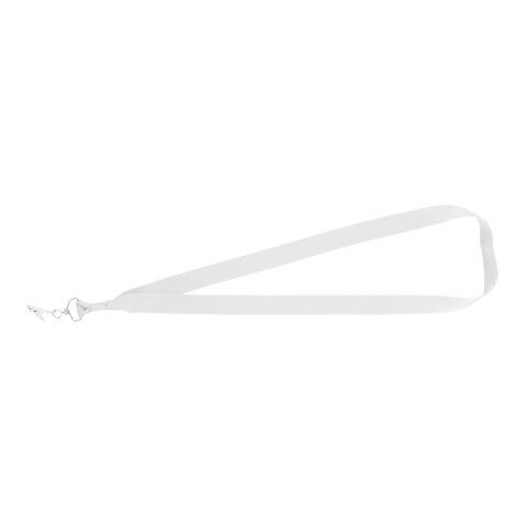 Lanyard with Bulldog Clip White | No Imprint | not available | not available