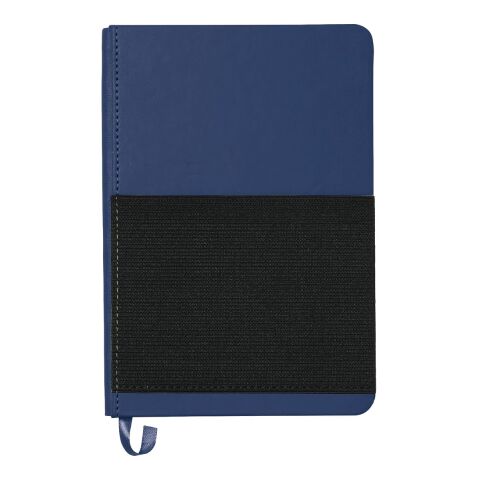 5&quot; x 7&quot; Elastic Phone Pocket Notebook Blue | No Imprint | not available | not available