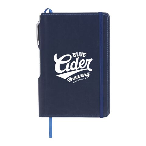 6" x 8.5" Viola Bound Notebook with Pen Navy | No Imprint | not available | not available