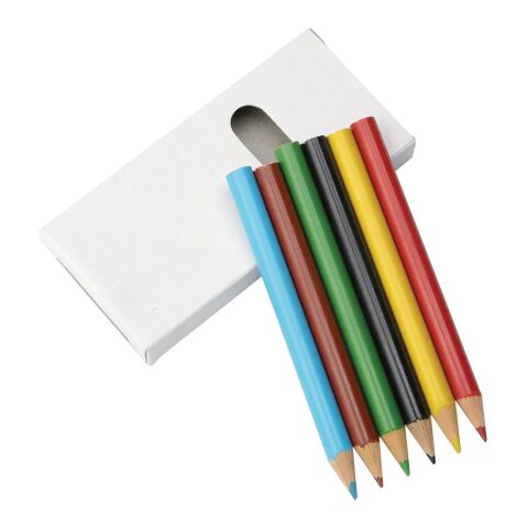 Sketchi 6-Piece Colored Pencil Set White | No Imprint | not available | not available