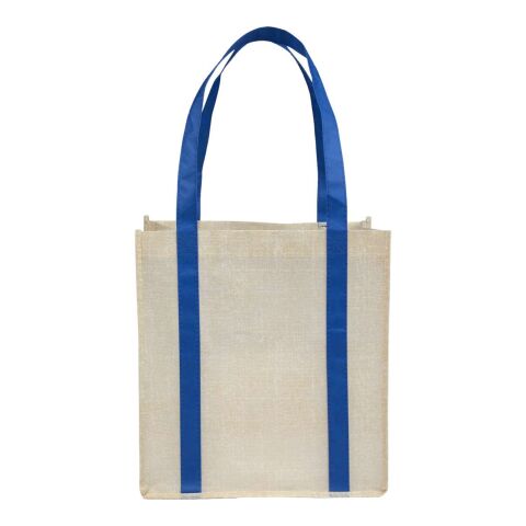 Pluto Recycled Non-Woven Small Grocery Tote Royal Blue | No Imprint | not available | not available