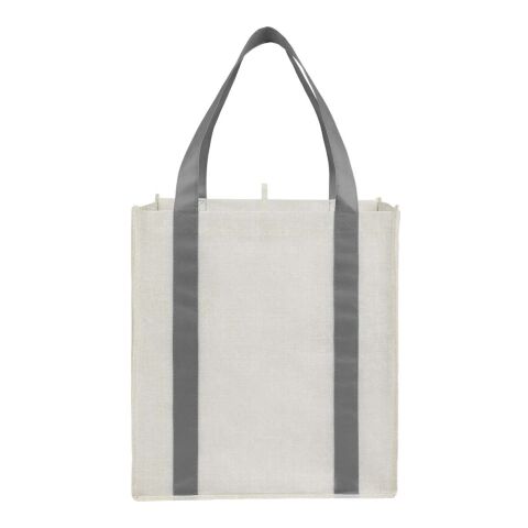 Neptune Recycled Non-Woven Grocery Tote Gray