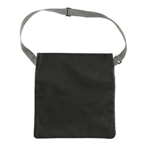 Double Heather RPET Crossbody Tote Standard | Graphite | No Imprint | not available | not available