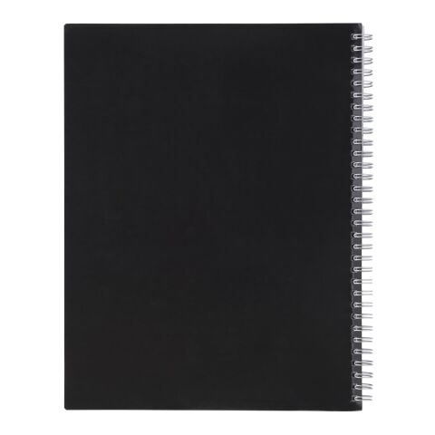 8.5" x 11 FSC Mix Remark 1-subject Notebook Black