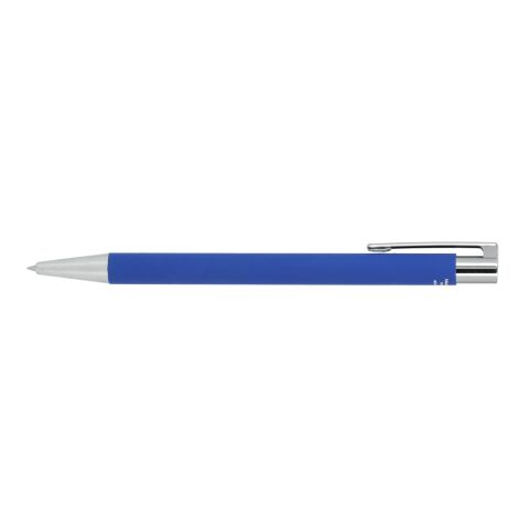 Maxi Recycled Aluminum Soft Touch Gel Pen Blue