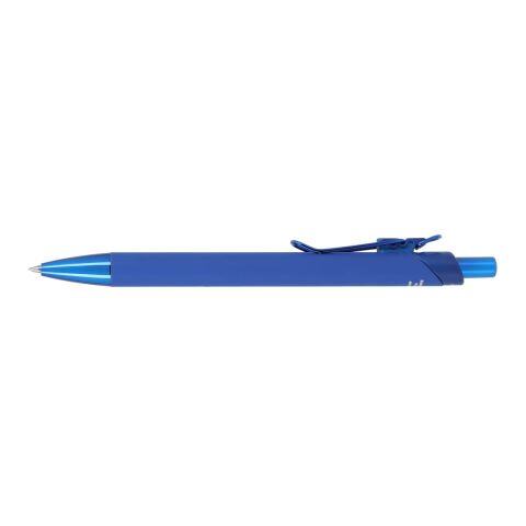 Metallic Recycled Aluminum Soft Touch Gel Pen Standard | Royal Blue | No Imprint | not available | not available