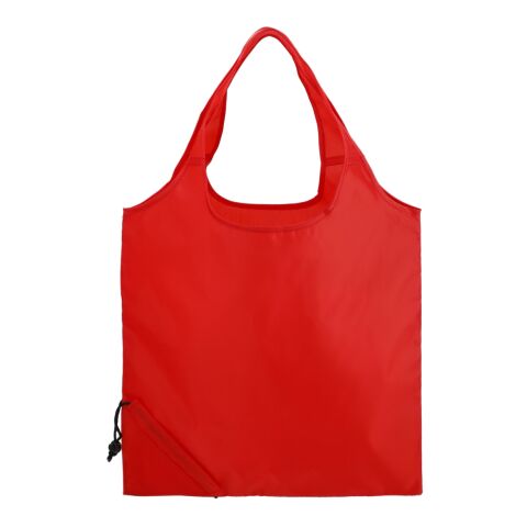 Bungalow RPET Foldable Shopper Tote Red | No Imprint | not available | not available