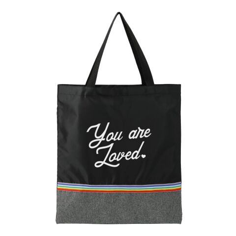 Rainbow RPET Convention Tote Black | No Imprint | not available | not available