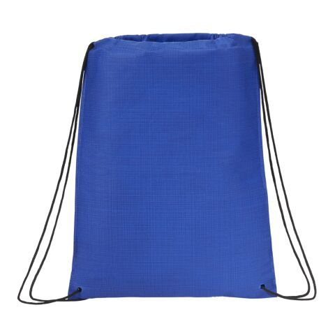 Crossweave Heat Sealed Drawstring Bag Royal Blue | No Imprint | not available | not available