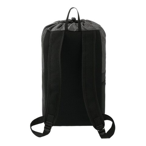 Grid 14L Drawstring Backpack Black | No Imprint | not available | not available