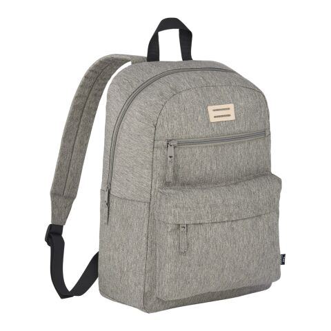 The Goods Recycled 15&quot; Laptop Backpack Standard | Gray | No Imprint | not available | not available