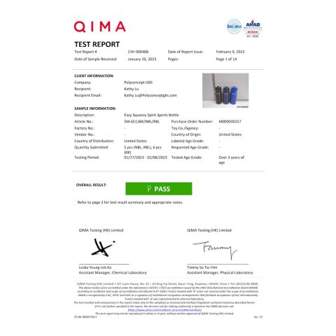 Easy Squeezy Spirit 24oz Sports Bottle Navy Blue | No Imprint | not available | not available