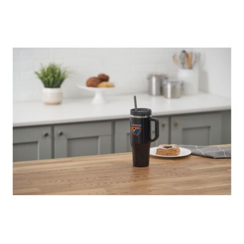 Thor 40oz Eco-Friendly Straw Tumbler Black