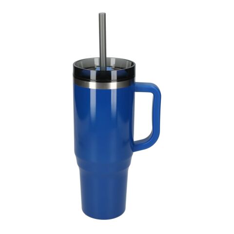 Thor 40oz Eco-Friendly Straw Tumbler Royal Blue | No Imprint | not available | not available