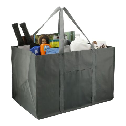 Recycled Woven Utility Tote Gray | No Imprint | not available | not available