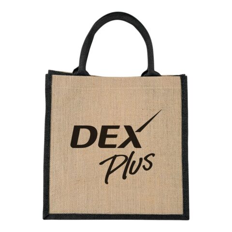 Medium Jute Gift Tote Black | No Imprint | not available | not available