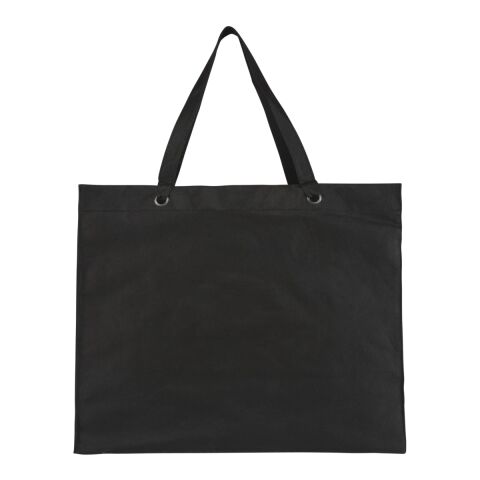 Oak Non-Woven Shopper Tote Black | No Imprint | not available | not available