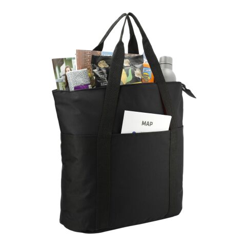 Heavy Duty Zippered Convention Tote Standard | Black | No Imprint | not available | not available